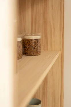 Muebles LUFE Estanterías Con Almacenaje|Estanterías Con Almacenaje^AIKA alacena con 2 cajones 78x183