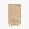 Muebles LUFE Armarios Y Alacenas^AIKA armario bajo con cajón 78x156