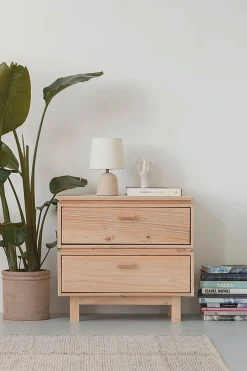Muebles LUFE Cajoneras Y Archivadores^AIKA cajonera con 2 cajones 78x72