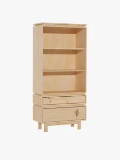 Muebles LUFE Estanterías Con Almacenaje|Estanterías Con Almacenaje^AIKA estantería baja con 2 cajones 78x173