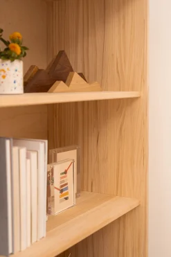 Muebles LUFE Estanterías Con Almacenaje|Estanterías Con Almacenaje^AIKA estantería baja con 2 cajones 78x173