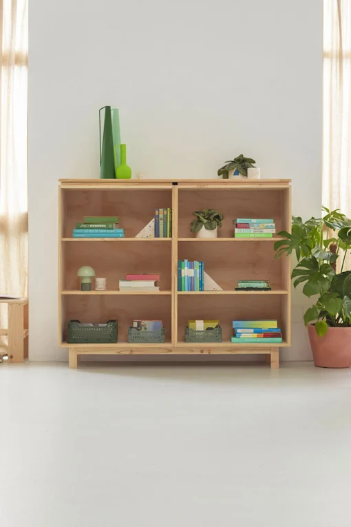 Muebles LUFE Estanterías Básicas^AIKA estantería baja 157x128