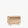 Muebles LUFE Mesitas De Noche|Mesitas De Noche^AIKA mesita de noche con hueco y cajón 78x62