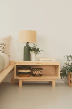 Muebles LUFE Mesitas De Noche|Mesitas De Noche^AIKA mesita de noche 78x44