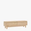 Muebles LUFE Muebles Tv^AIKA mueble TV con 2 cajones 157x44