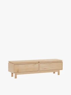 Muebles LUFE Muebles Tv^AIKA mueble TV con 2 cajones 157x44