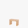 Muebles LUFE Mesas De Centro|Bancos Y Taburetes^ARINA banco de madera 70x33