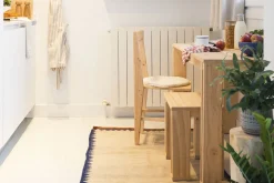 Muebles LUFE Mesas De Centro|Bancos Y Taburetes^ARINA banco de madera 45x33
