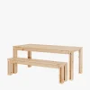 Muebles LUFE Conjuntos De Exterior|Conjuntos Mesas Y Sillas^ARINA conjunto mesa 180x88 con bancos
