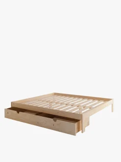 Muebles LUFE Camas Dobles Con Cajones|Camas 180^BASO cama doble 180 con 1 cajón