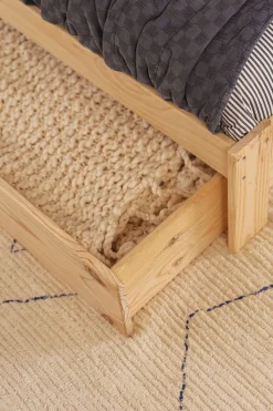 Muebles LUFE Camas Dobles Con Cajones|Camas 180^BASO cama doble 180 con 1 cajón