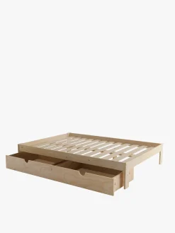 Muebles LUFE Camas Dobles Con Cajones|Camas 140^BASO cama doble 140 con 1 cajón