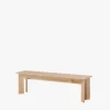 Muebles LUFE Bancos Y Taburetes^BATU banco de madera 150x35