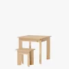 Muebles LUFE Conjuntos Mesas Y Sillas^BATU conjunto mesa 80x80 con bancos