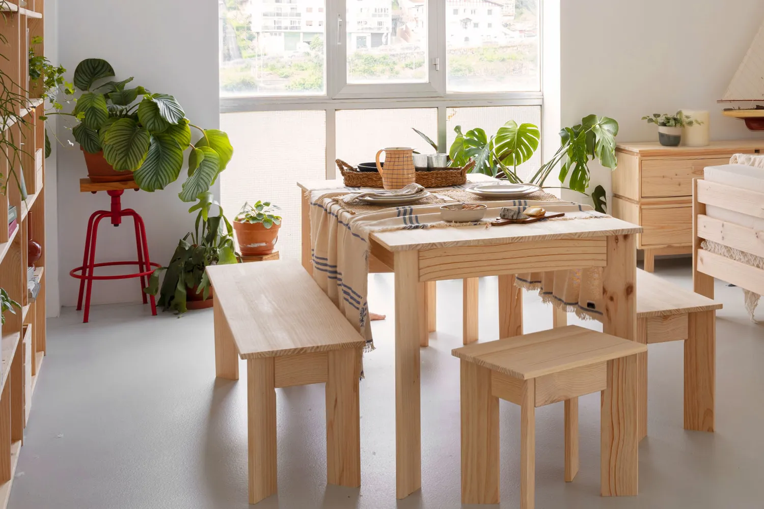 Muebles LUFE Mesas De Comedor^BATU mesa de comedor 180X80