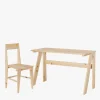 Muebles LUFE Conjuntos Mesas Y Sillas^BURU conjunto escritorio 120X55 con silla