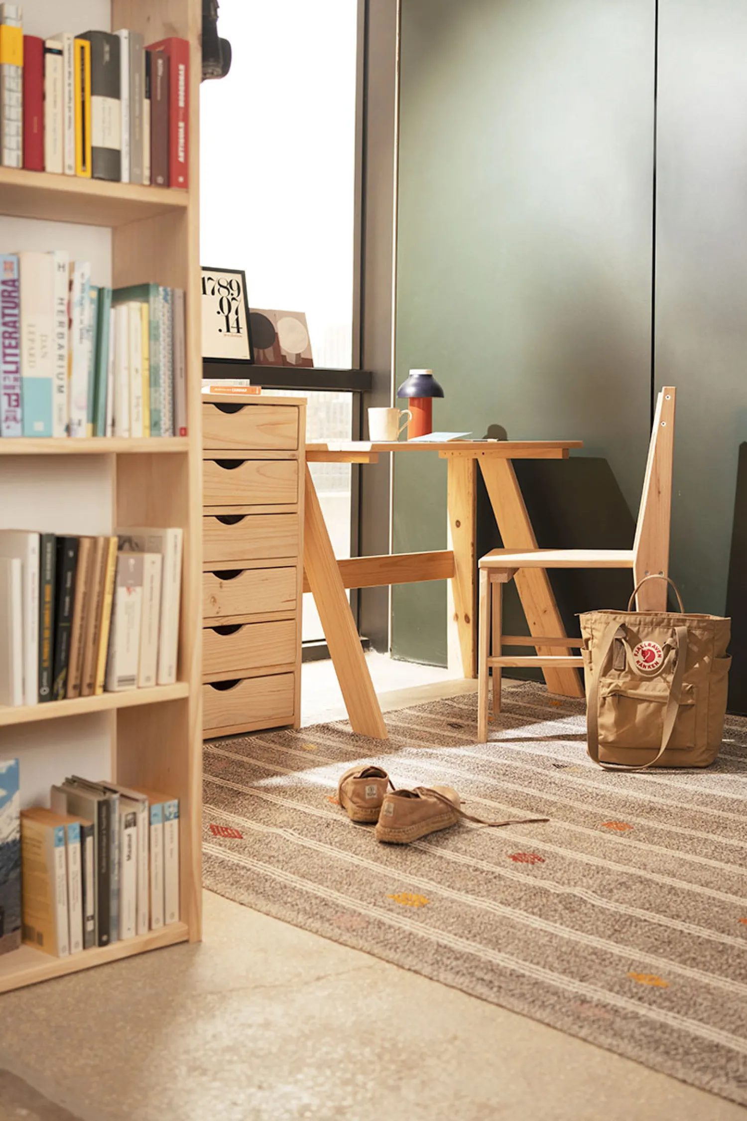 Muebles LUFE Conjuntos Mesas Y Sillas^BURU conjunto escritorio 80X55 con silla