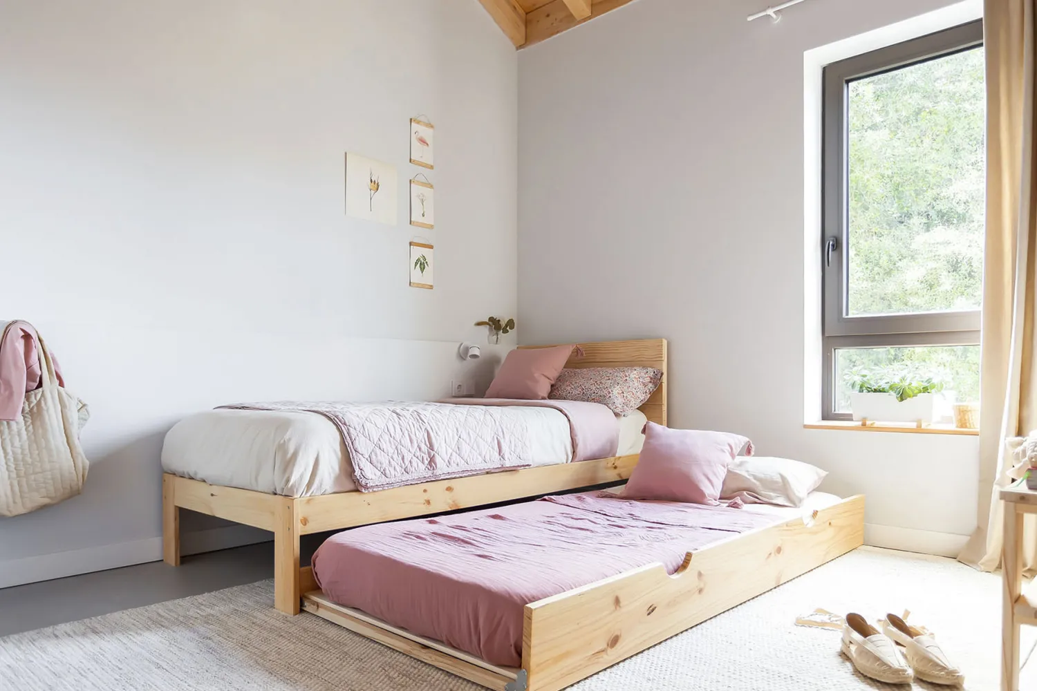 Muebles LUFE Arrastres Para Cama Nido^DUT arrastre de cama nido 80