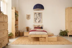 Muebles LUFE Almacenaje Para Cama^DUT cajón de almacenaje fondo 90