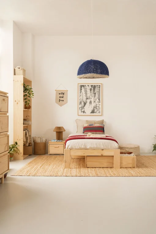 Muebles LUFE Almacenaje Para Cama^DUT cajones de almacenaje fondo 90