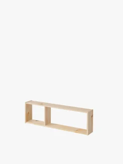 Muebles LUFE Estanterías De Pared|Estanterías Asimétricas^EDER estantería asimétrica 38,5X124