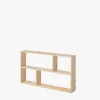 Muebles LUFE Estanterías Asimétricas^EDER estantería asimétrica 74X124