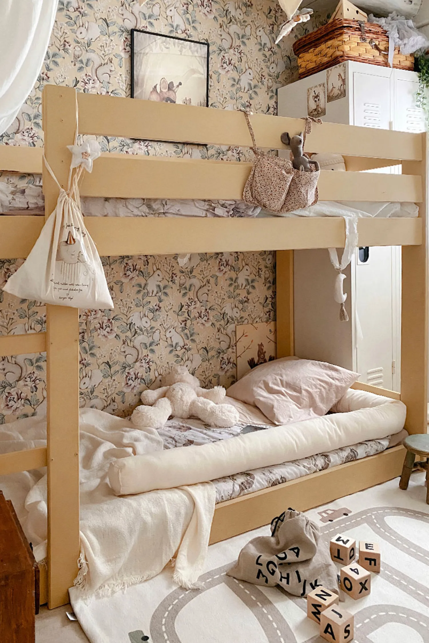 Muebles LUFE Camas Montessori Y Apilables|Protección Para Cama^GARO cojín protector