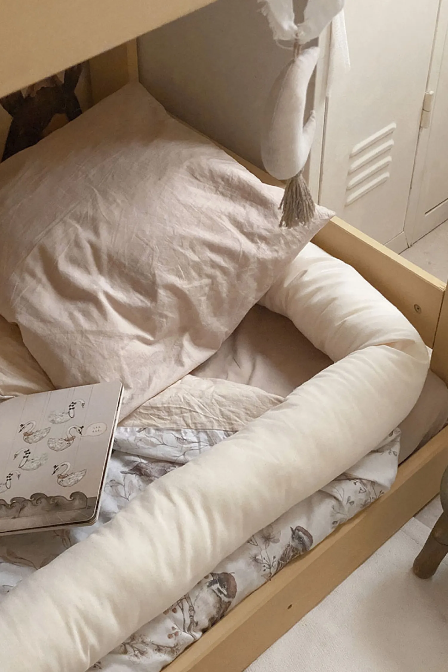 Muebles LUFE Camas Montessori Y Apilables|Protección Para Cama^GARO cojín protector
