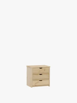 Muebles LUFE Mesitas De Noche|Mesitas De Noche^GAU mesita de noche con 3 cajones