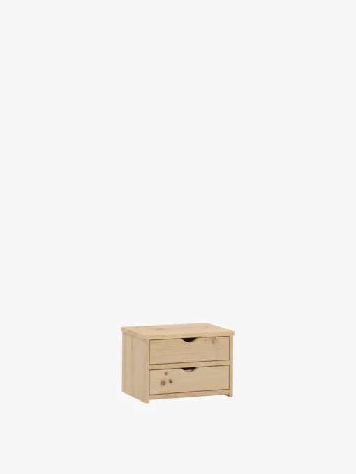 Muebles LUFE Mesitas De Noche|Mesitas De Noche^GAU mesita de noche con 2 cajones