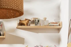 Muebles LUFE Accesorios De Madera|Espejos Y Decoración De Pared^GOI estante de pared 84x21