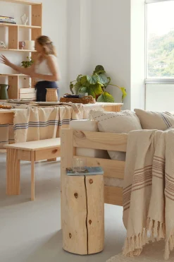 Muebles LUFE Mesas De Centro|Accesorios De Madera^GU tronco de madera natural