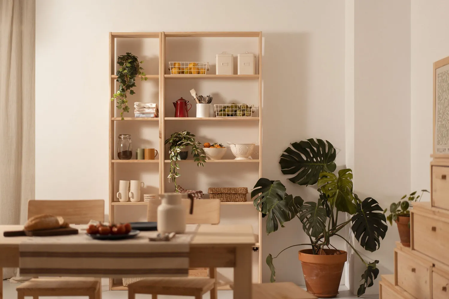 Muebles LUFE Estanterías Cubo^KUBO estantería 217X44