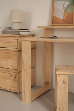 Muebles LUFE Conjuntos Mesas Y Sillas^LAUKI conjunto escritorio 120x55 con taburete