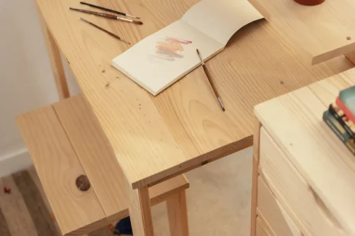 Muebles LUFE Escritorios^LAUKI escritorio 80x55