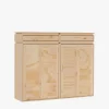 Muebles LUFE Armarios Y Alacenas^LIBE armario bajo con 2 cajones 157x133