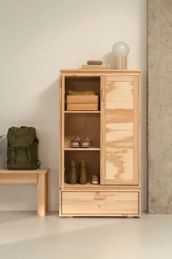 Muebles LUFE Armarios Y Alacenas^LIBE armario bajo con cajón 78x143