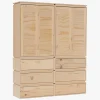 Muebles LUFE Armarios Y Alacenas^LIBE armario con 6 cajones 157x198