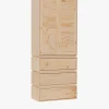 Muebles LUFE Armarios Y Alacenas^LIBE armario con 3 cajones 78x198
