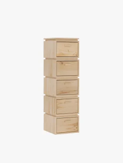 Muebles LUFE Cajoneras Y Archivadores^LIBE cajonera columna con 5 cajones 39x143