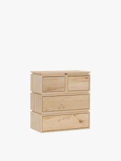Muebles LUFE Cajoneras Y Archivadores^LIBE cajonera con 4 cajones 78x87