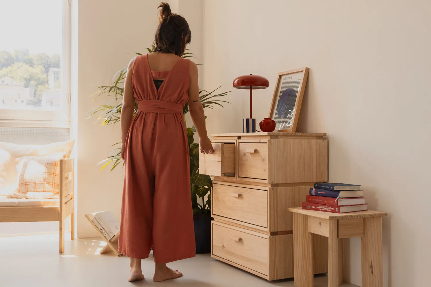 Muebles LUFE Cajoneras Y Archivadores^LIBE cajonera con 4 cajones 78x87