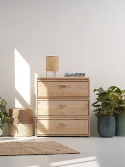Muebles LUFE Cajoneras Y Archivadores^LIBE cajonera con 3 cajones 78x87