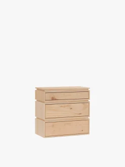Muebles LUFE Cajoneras Y Archivadores^LIBE cajonera con 3 cajones 78x77