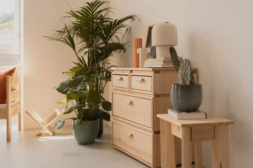 Muebles LUFE Cajoneras Y Archivadores^LIBE cajonera con 4 cajones 78x77