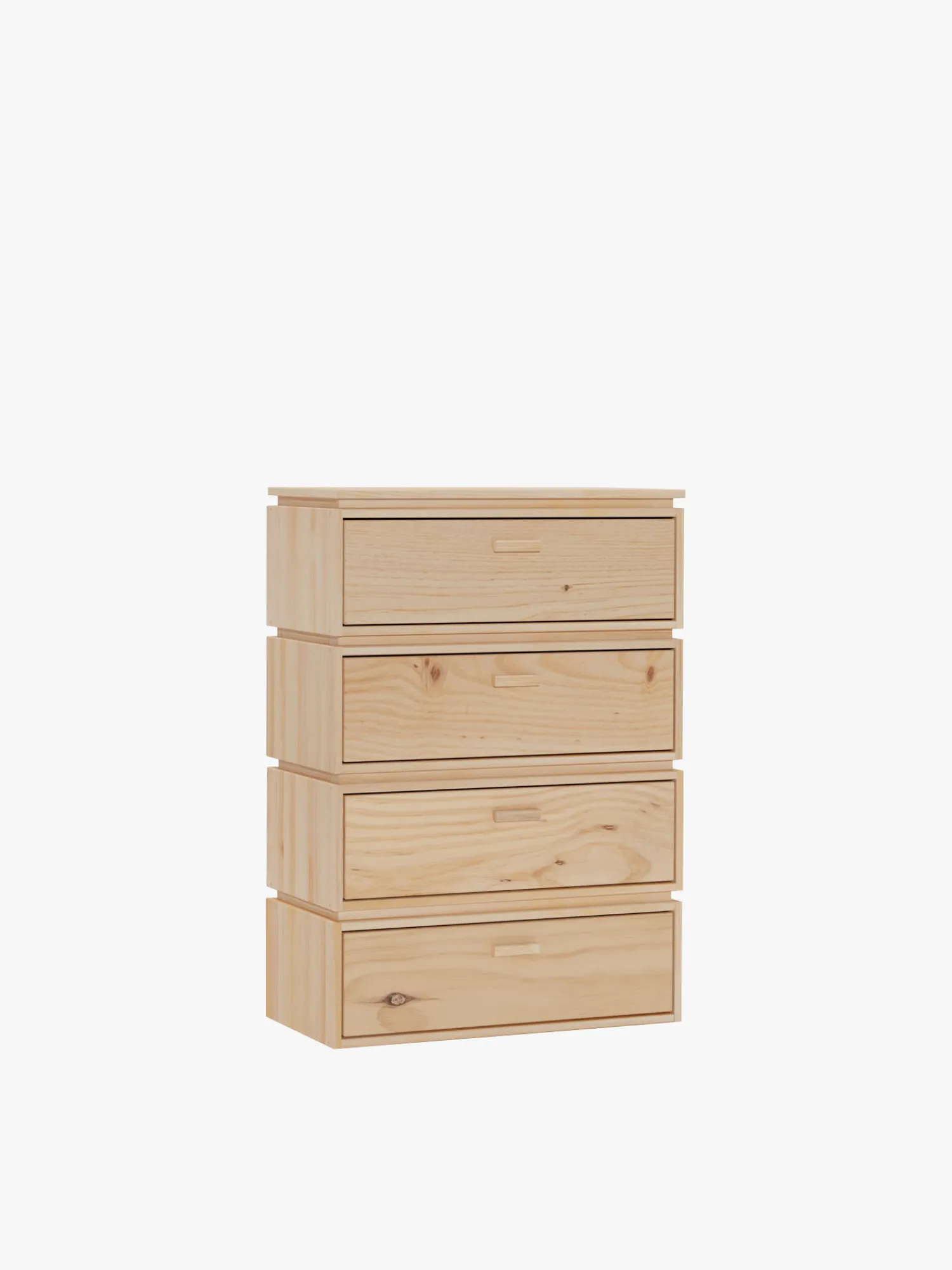 Muebles LUFE Cómodas^LIBE cómoda con 4 cajones 78x115