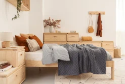 Muebles LUFE Cómodas^LIBE cómoda doble con 6 cajones 117x87