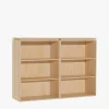 Muebles LUFE Estanterías Básicas^LIBE estantería baja 157x115
