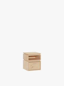 Muebles LUFE Mesitas De Noche|Mesitas De Noche^LIBE mesita de noche con hueco y cajón 39x49