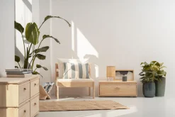 Muebles LUFE Mesitas De Noche|Mesitas De Noche^LIBE mesita de noche con cajón 78x32